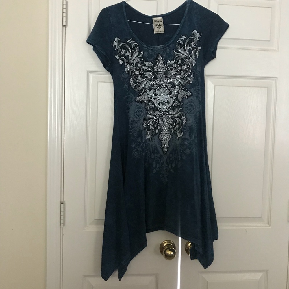 Rodeo Mini Dress/Tunic, Size Medium